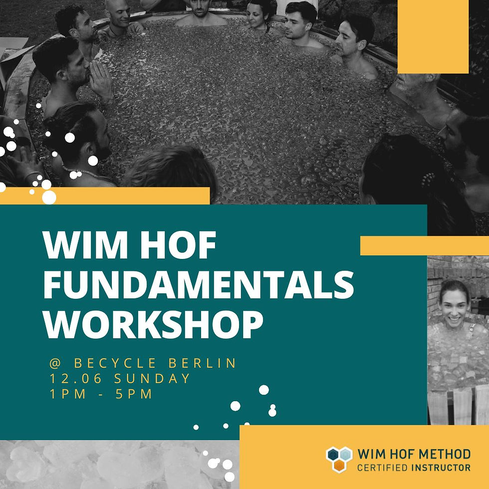 Wim Hof Fundamentals Workshop @ BECYCLE