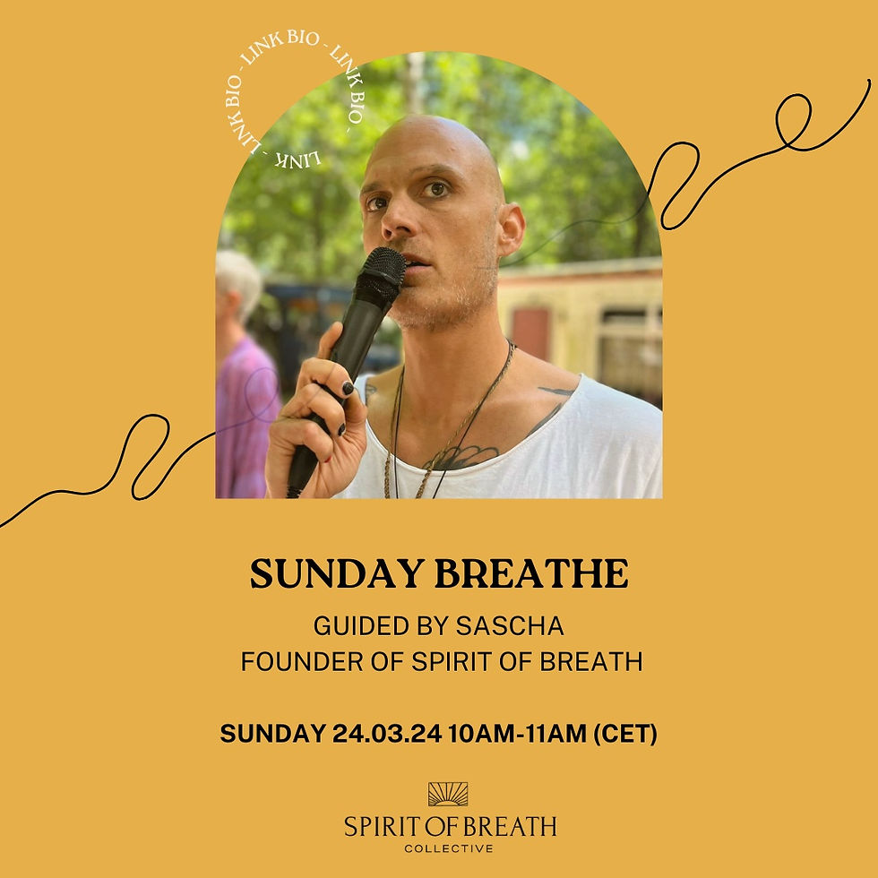 Spirit of Breath Collective - Sunday Breathe with Sascha