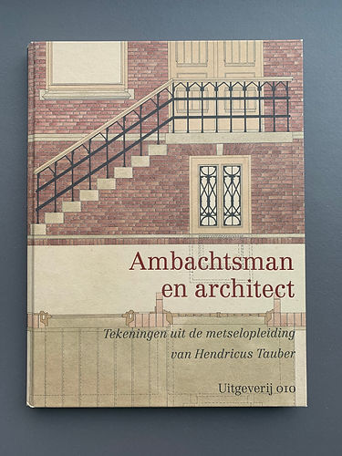 Boekomslag Ambachtsman en architect