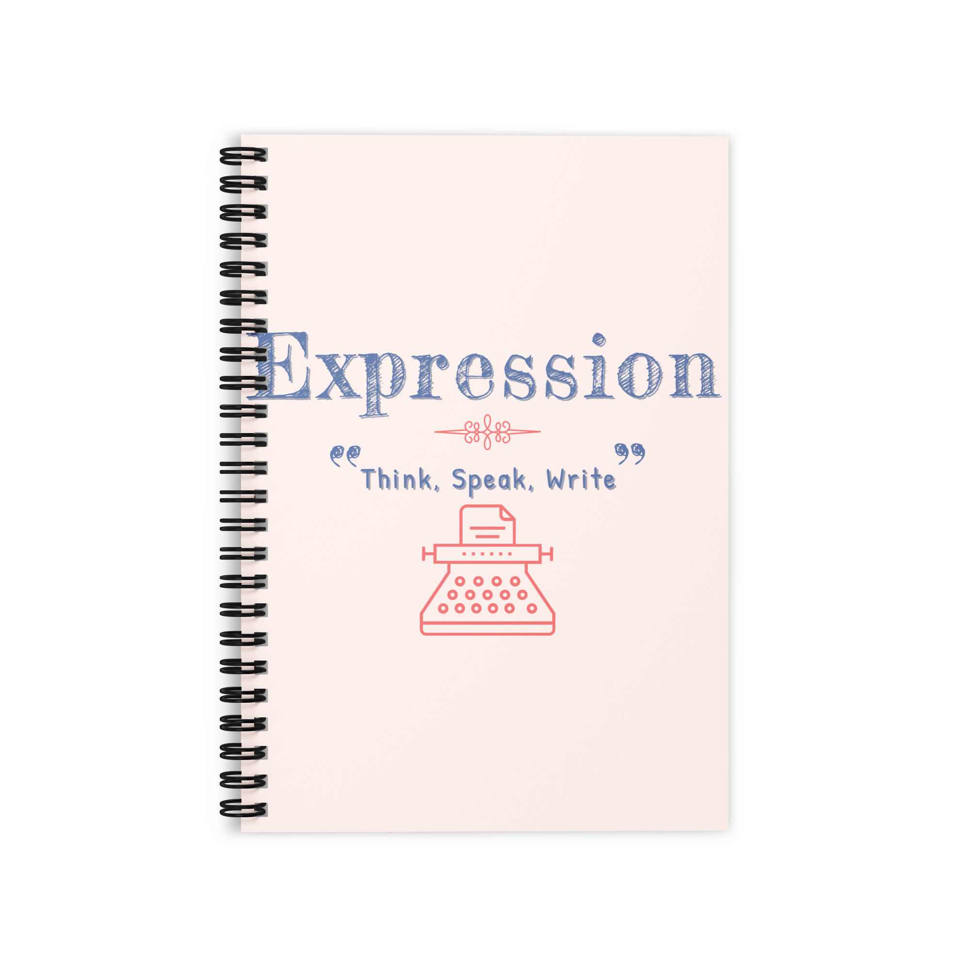 Ruled Line Spiral Notebook