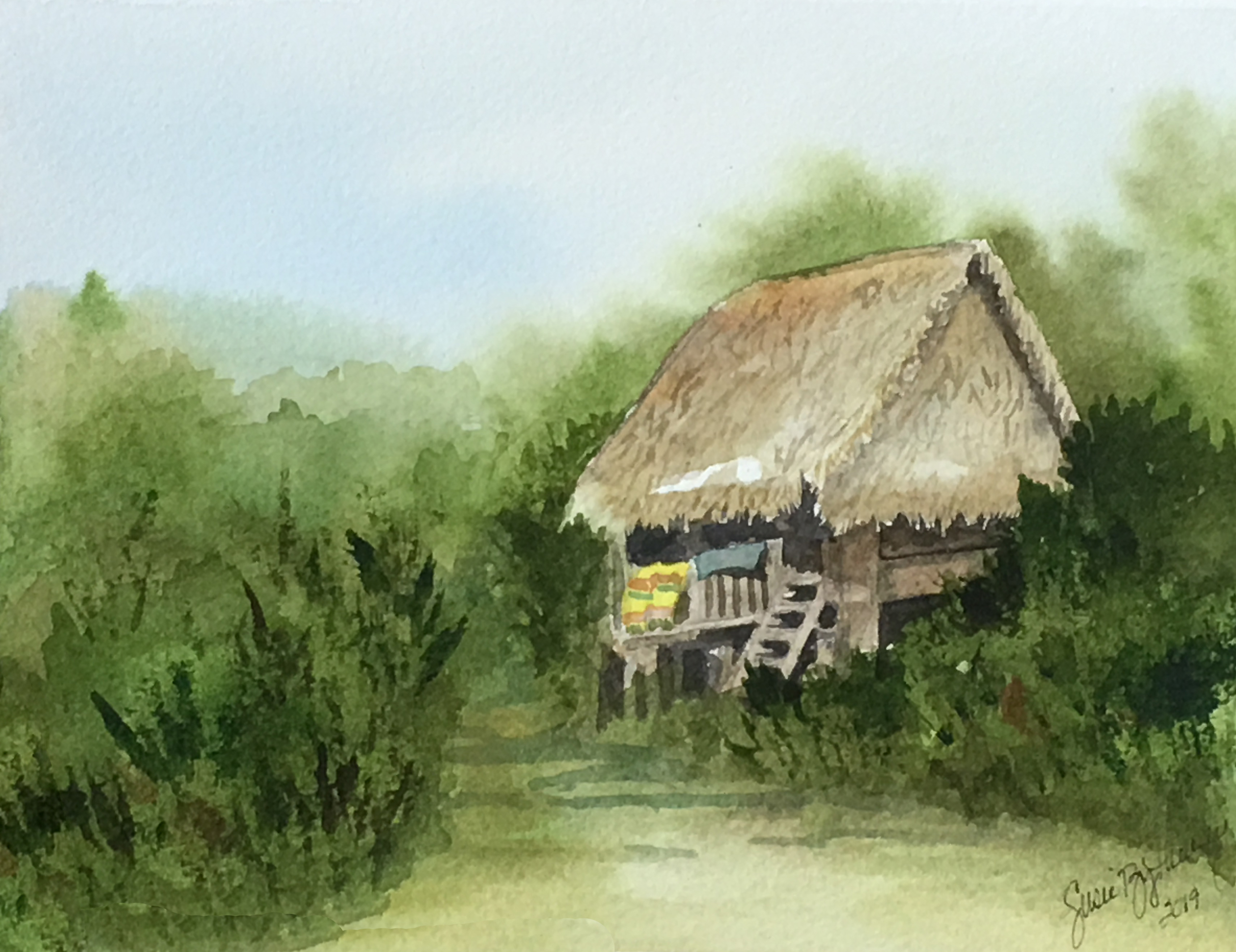 Panama Indian Hut