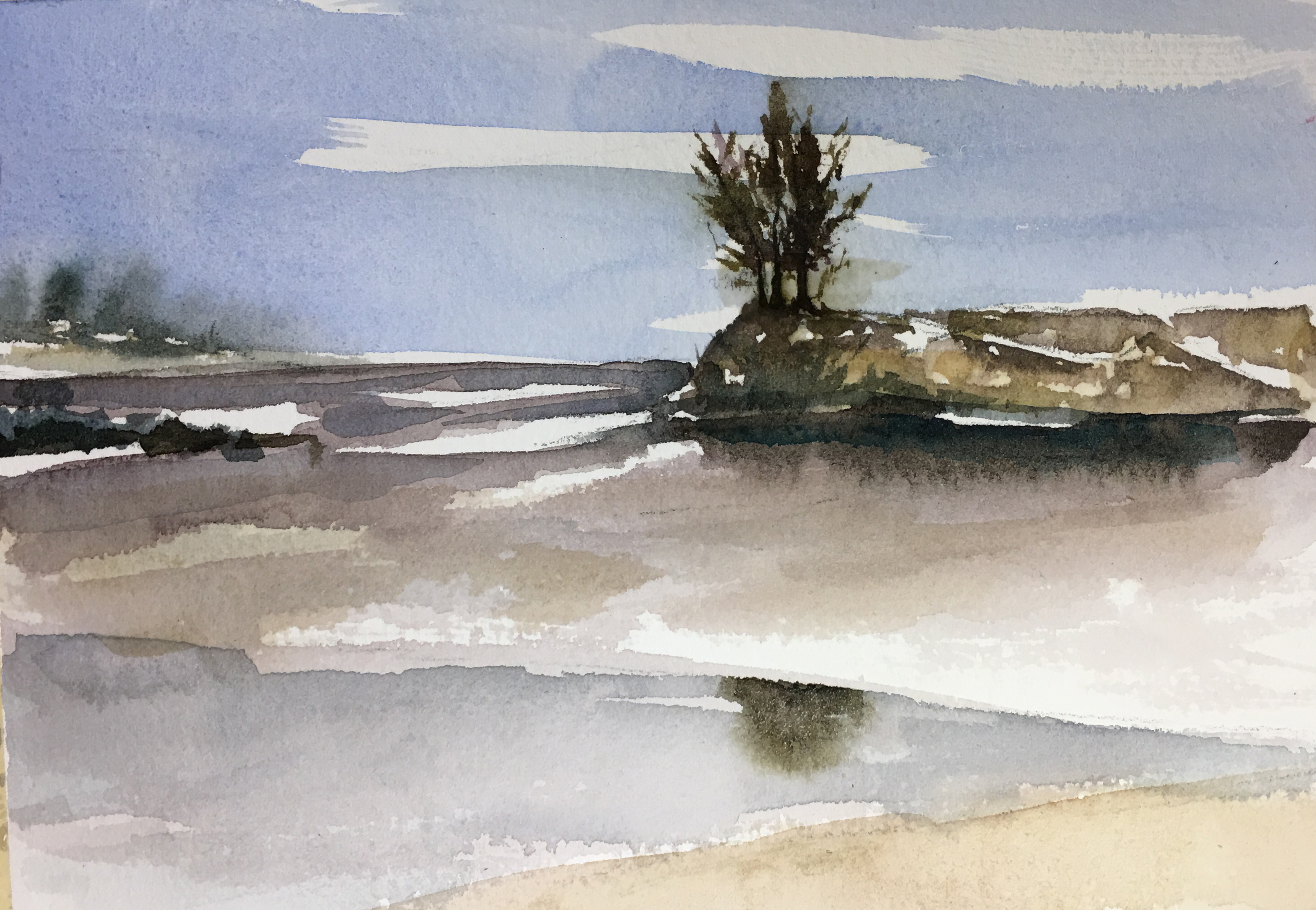 Ocean Sandbar
