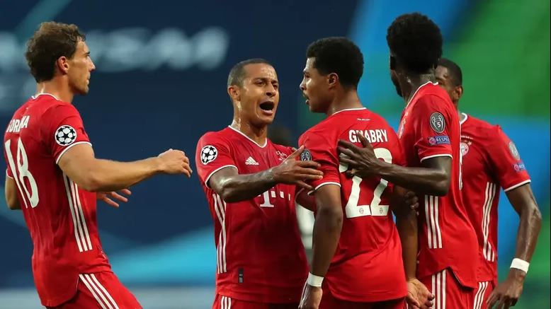 Bayern Munich will face PSG in Sunday's Champions League final in Lisbon after Serge Gnabry inspired them to a last-four triumph over Lyon.