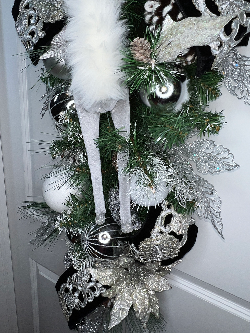 Thumbnail: Silver Christmas Deer