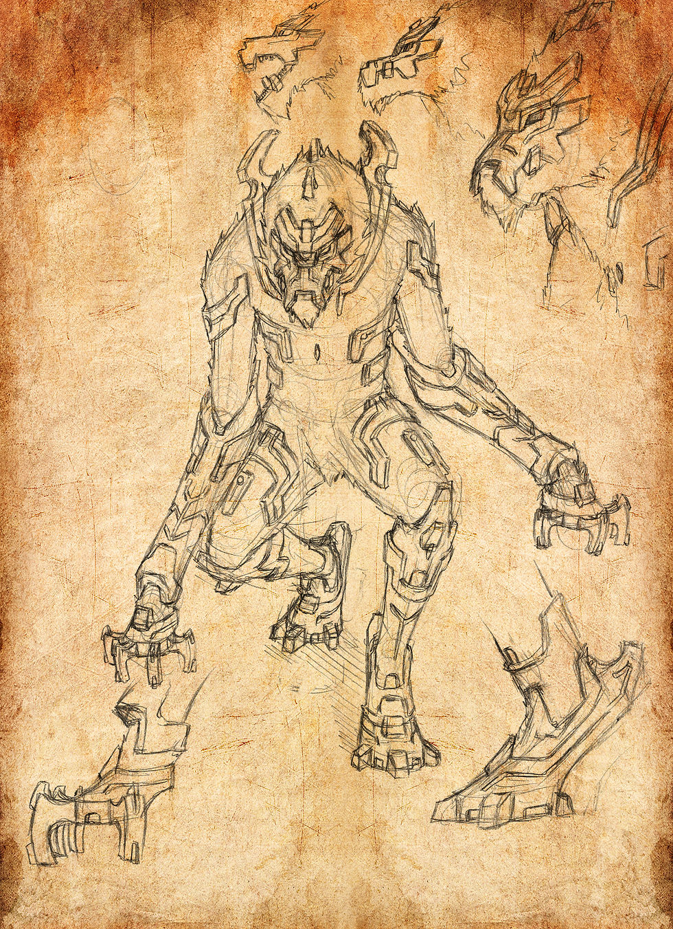 Concept design for the movie "Covered Sun" by Elia Rosa Film