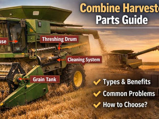 Combine Harvester Parts Guide: Types, Benefits & How to Choose the Right Components