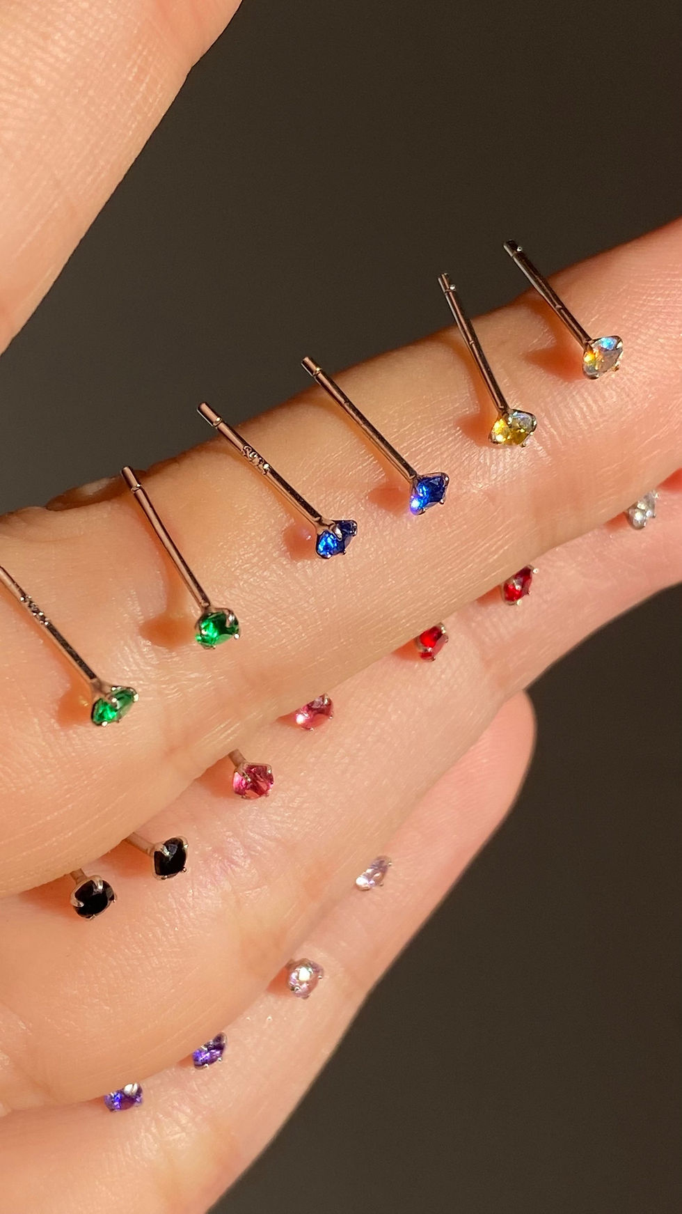 Thumbnail: 2mm studs (pair) 
