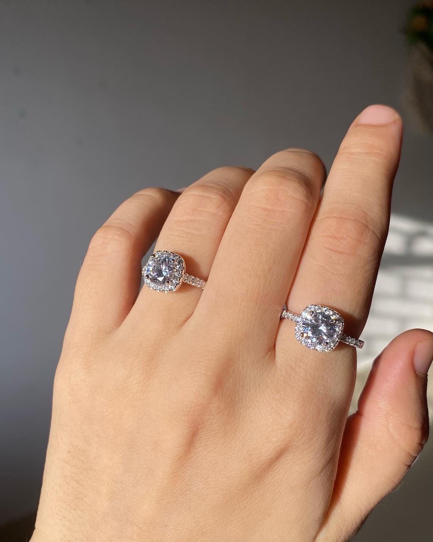 Royalty cushion cut ring    