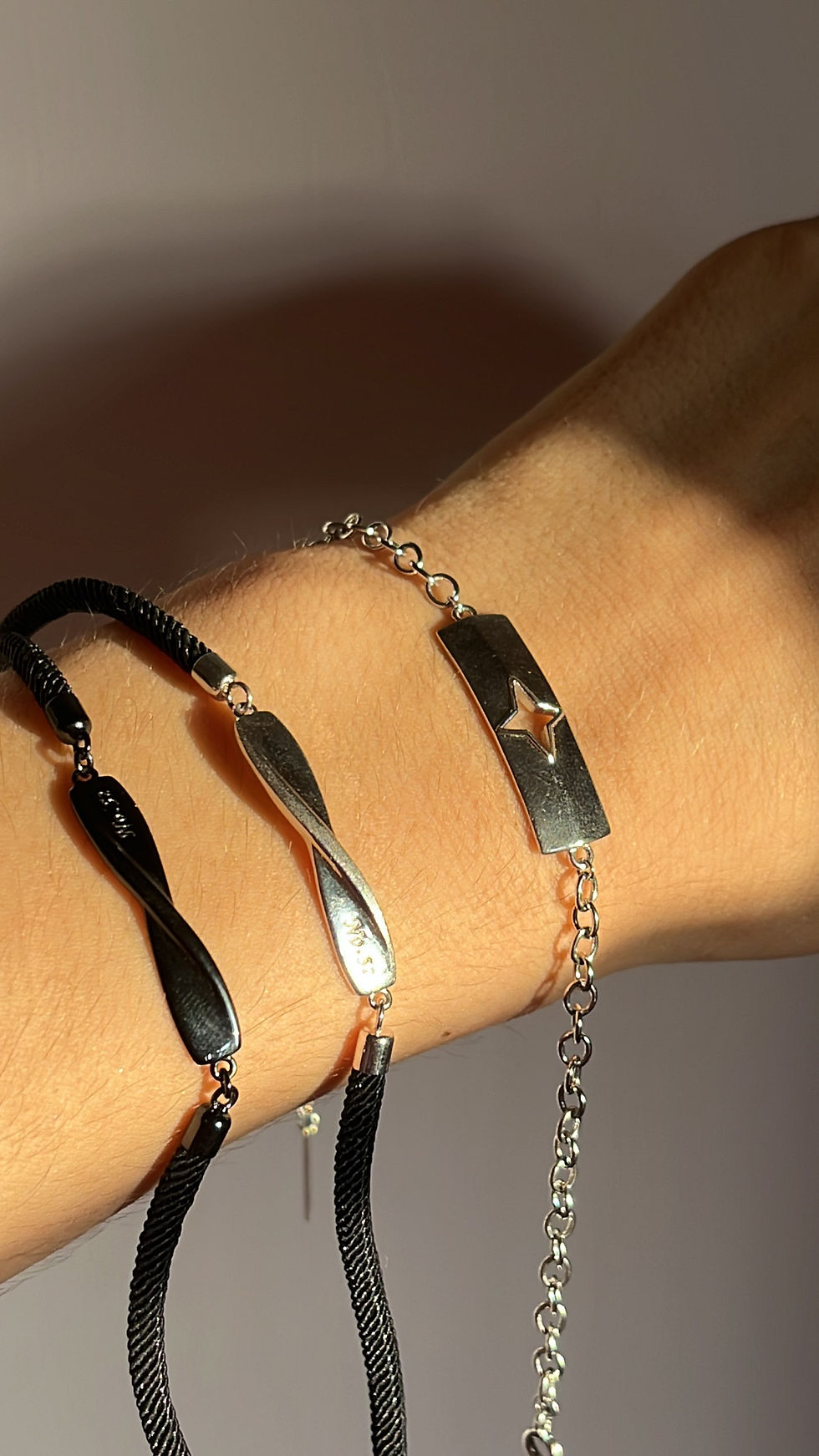 Thumbnail: “For him” Sterling silver bracelet 