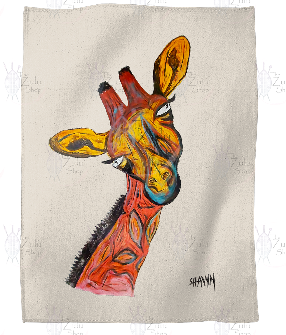 Shawn's Giraffe Tea Towel