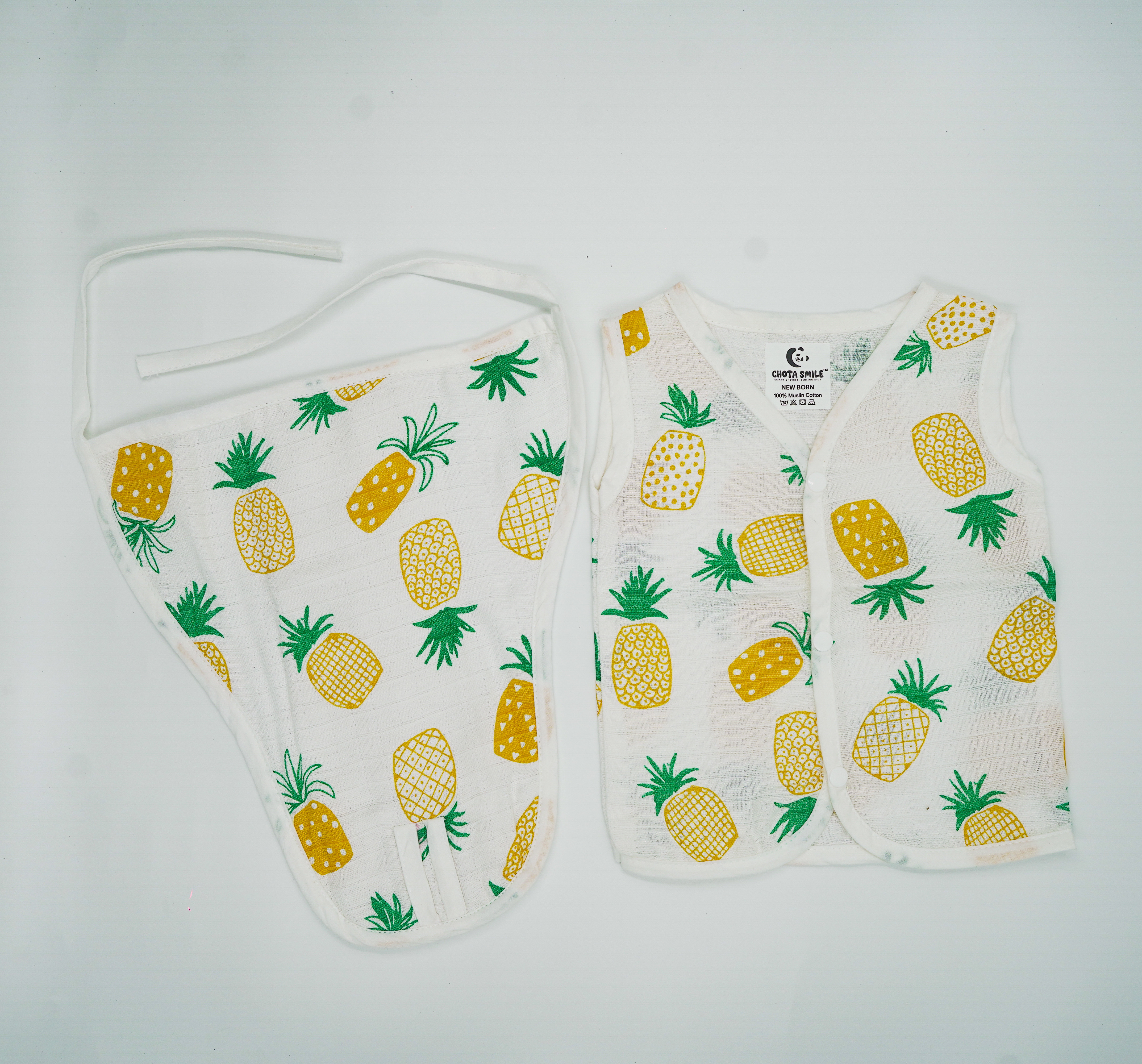 Chota Smile Jablas & Nappy - Pineapple