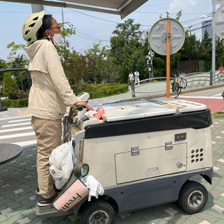 South Korea life milk delivery