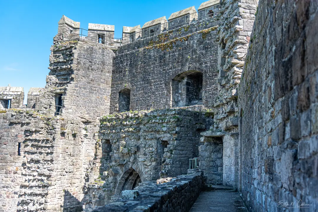Caernarfon Castle ruins, Wales. Van life. Van life UK. Solo van life. Travel blog. Travel blogger. Castles of Wales. UK Castles.