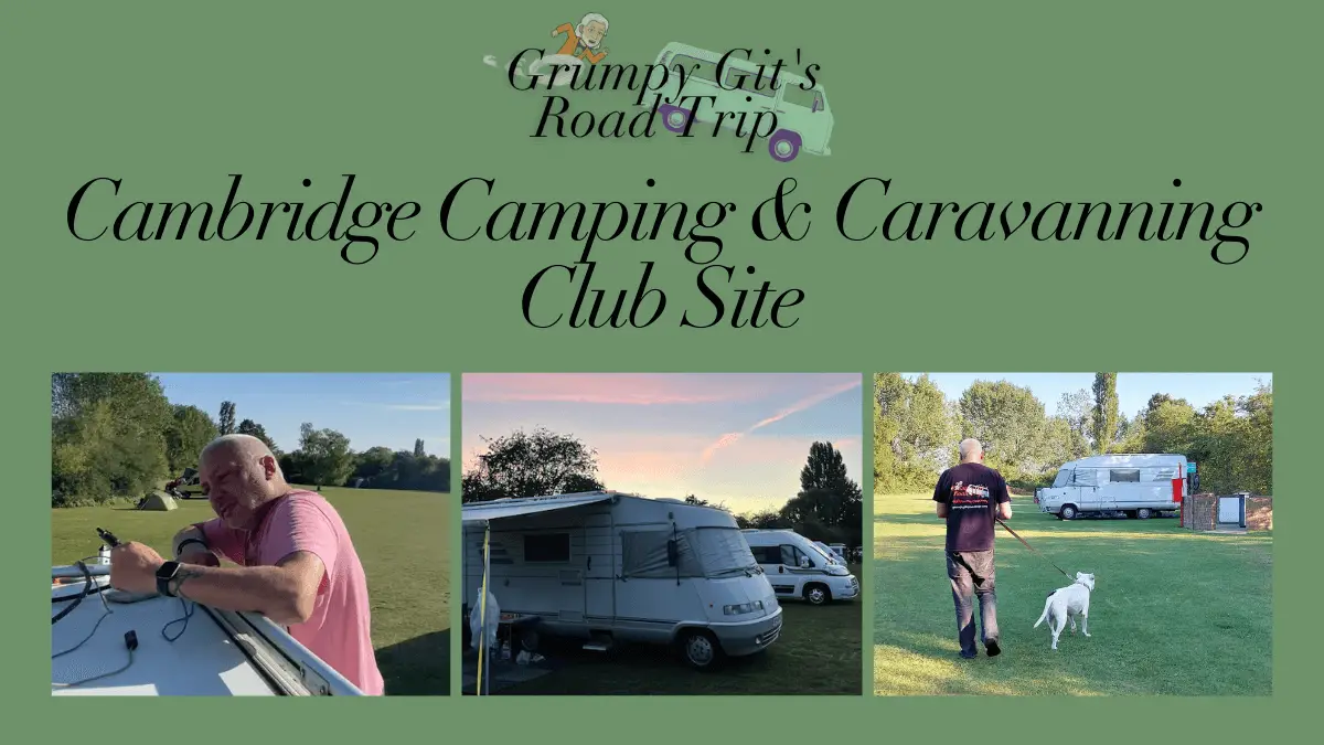 Cambridge Camping and Caravanning club site. Vanlife UK. Camping UK. Vanlife. Digital nomad. Travel diaries. UK Travel. Staycation. England. Cambridge. UK. Wanderlust. Campsite review