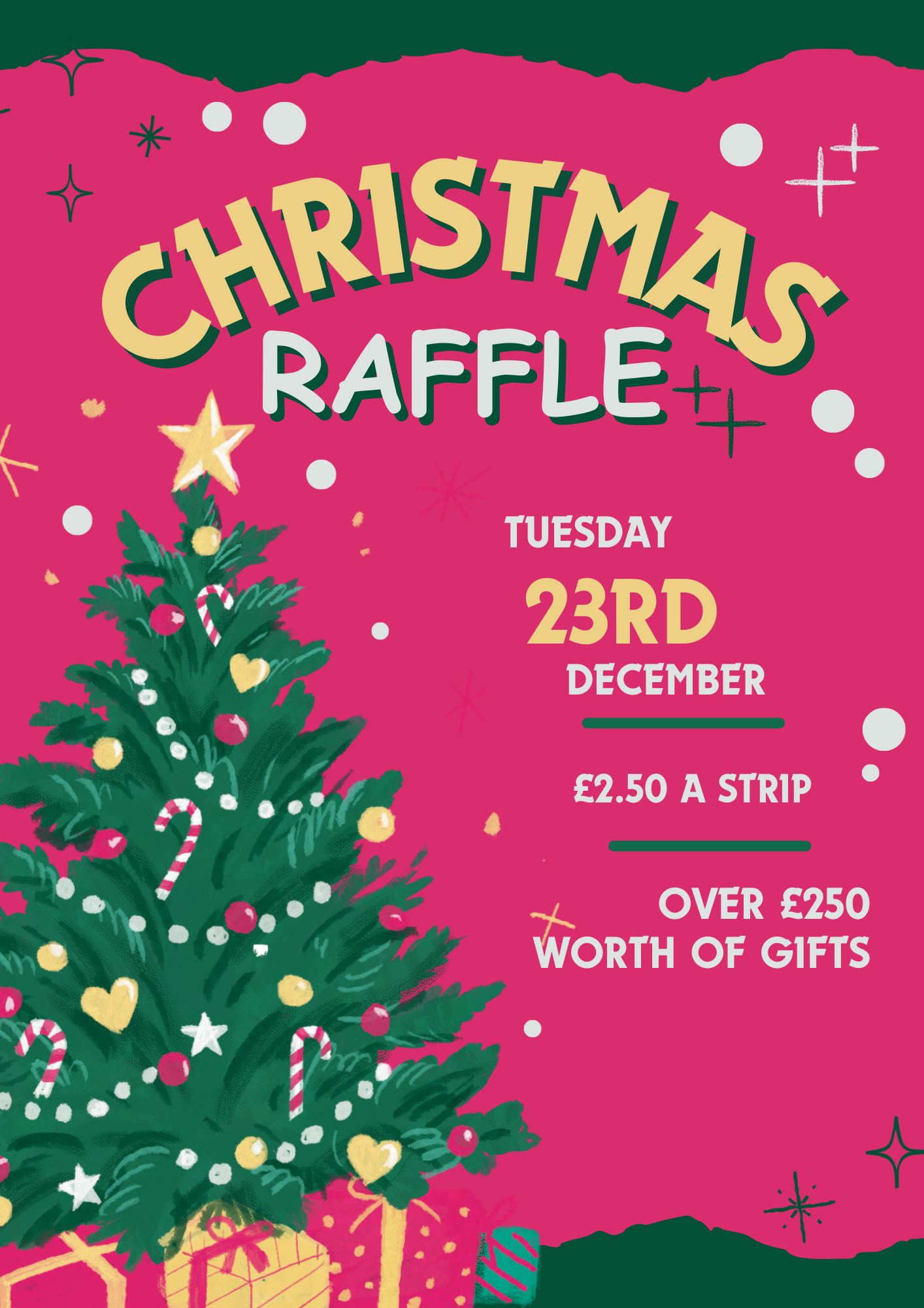 Chsrity Raffle The Christmas Raffle! | S&G_Charity