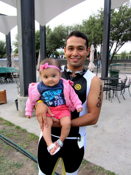 Aldo and Future Triathlete Daughter