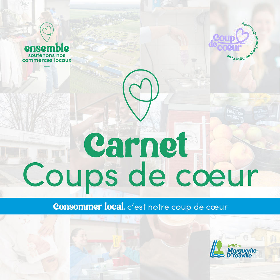 coups de coeur de la MRC Marguerite-D'Youville