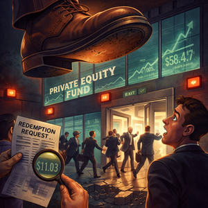 The Other Shoe Will Drop: Anticipation Risk in Semi-Liquid Secondary Private Equity