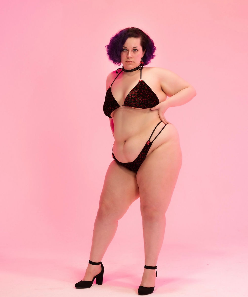 Thumbnail: SUMMER ROSE LOWRISE BIKINI SET 