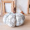 Thumbnail: Pumpkin cushion - grey