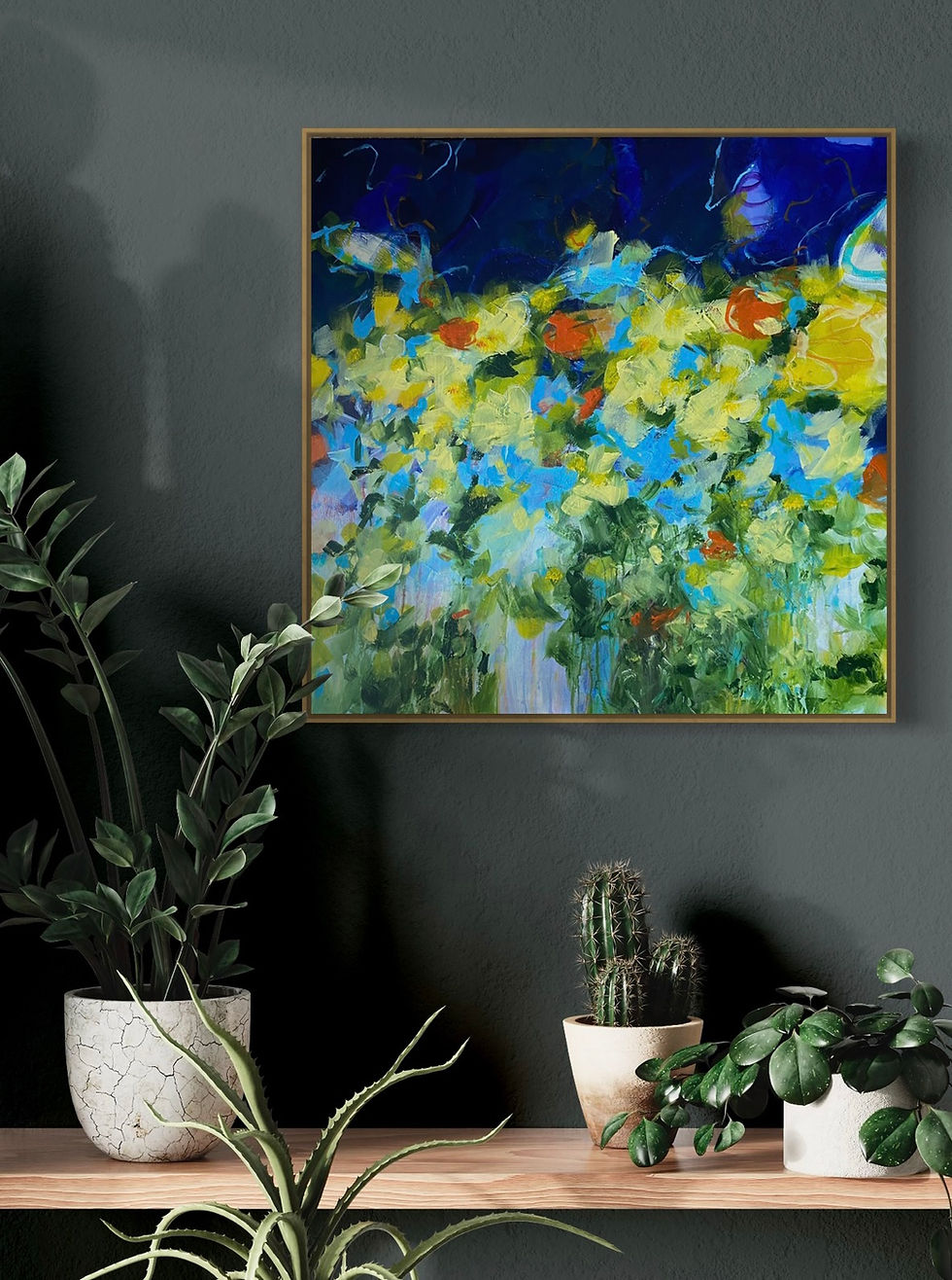 Miniature : Printemps - 70x70 cm