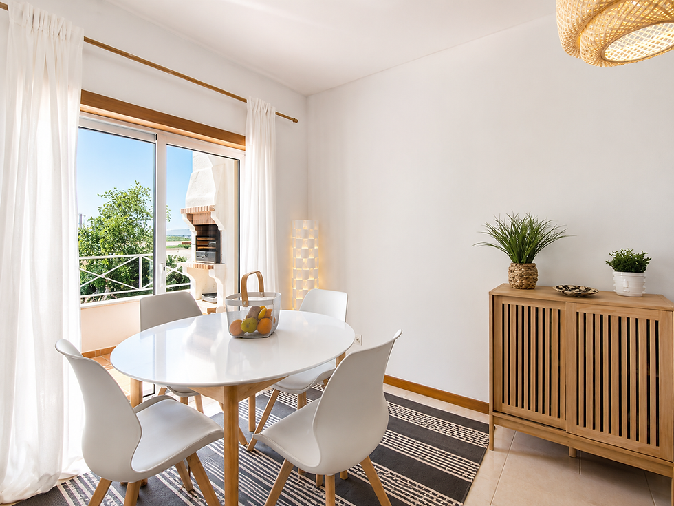 sala do apartamento de férias ae flat falesia