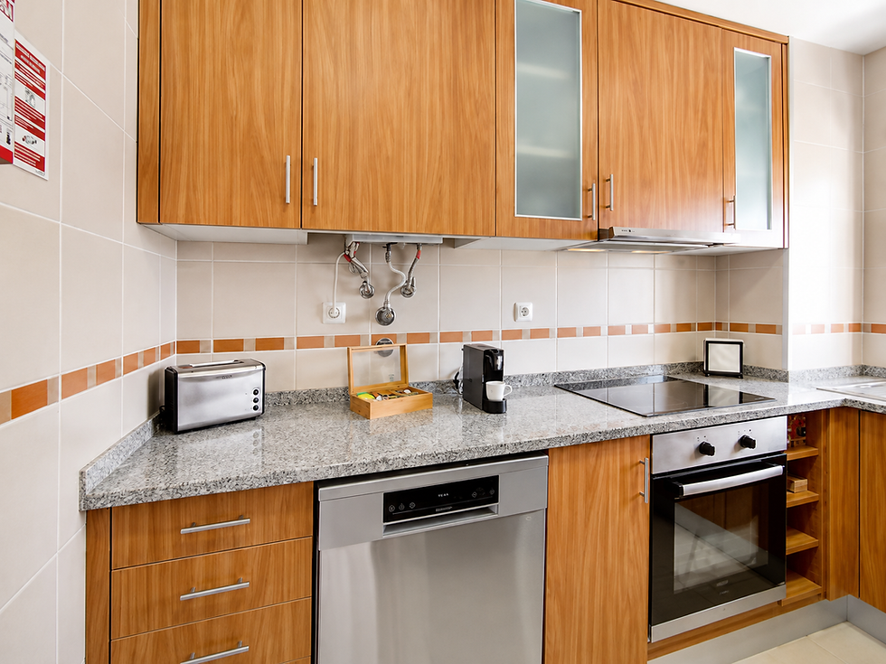 quarto do apartamento de férias ae flat falesia na praia da falesia
