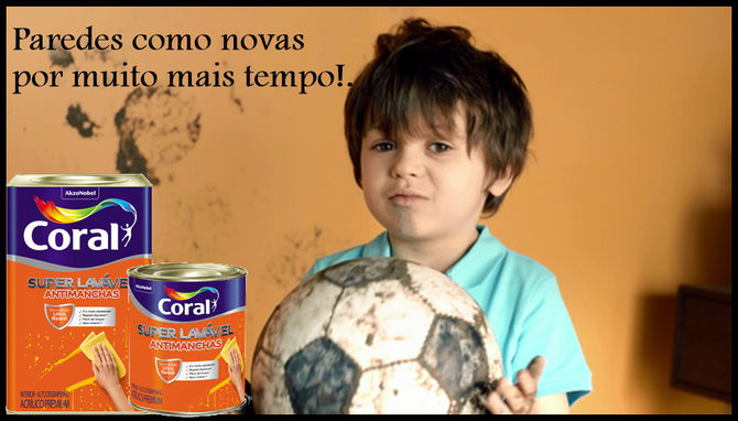 Super Lavável da Coral!