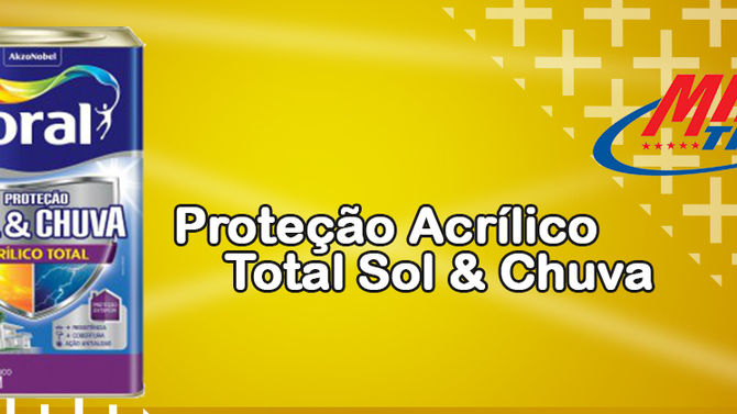 Proteção Acrílico Total Sol & Chuva.