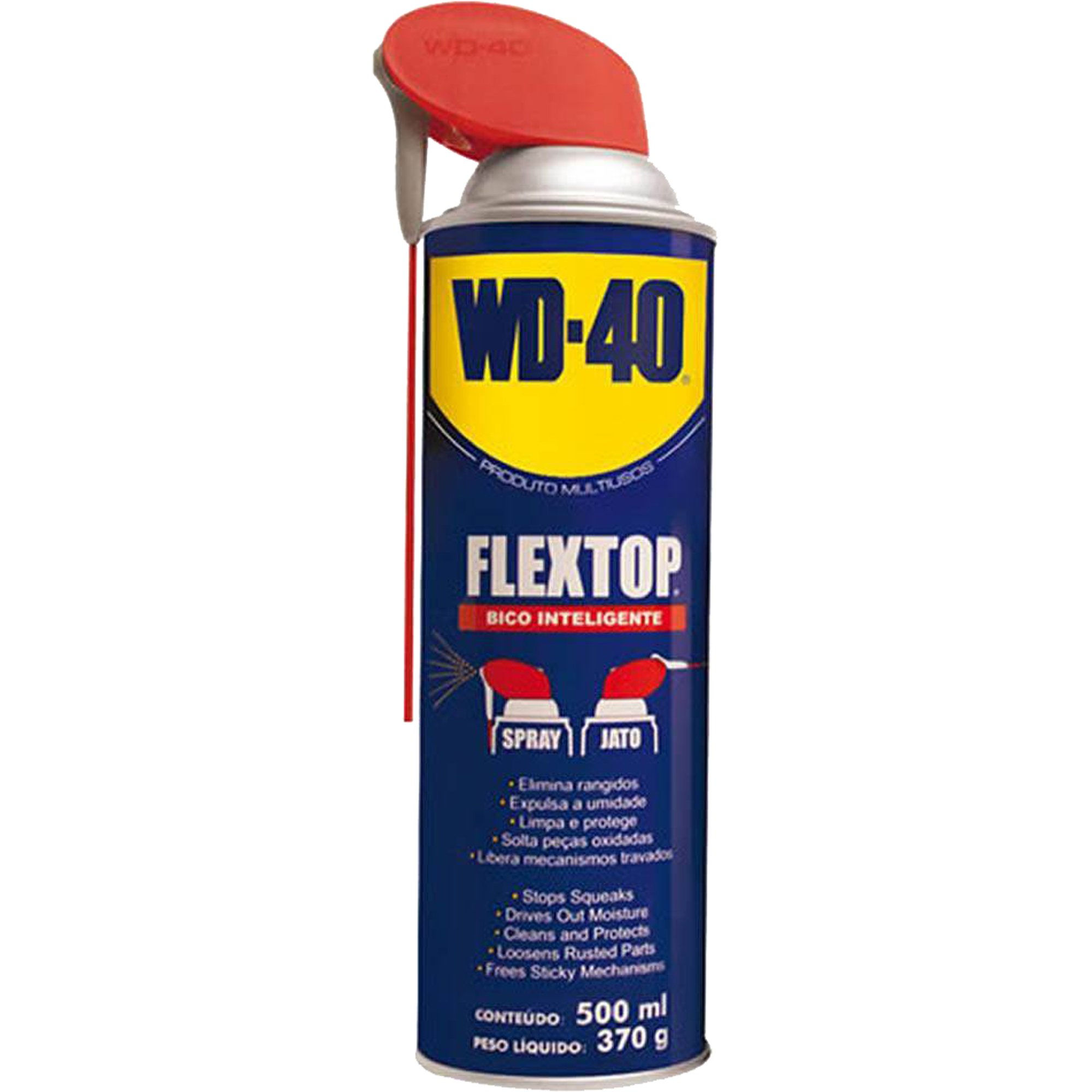 Spray Lubrificante WD-40 FLEX TOP 500ML.