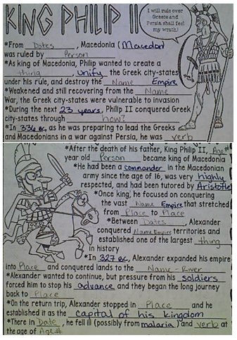 Alexander the Great Worksheet