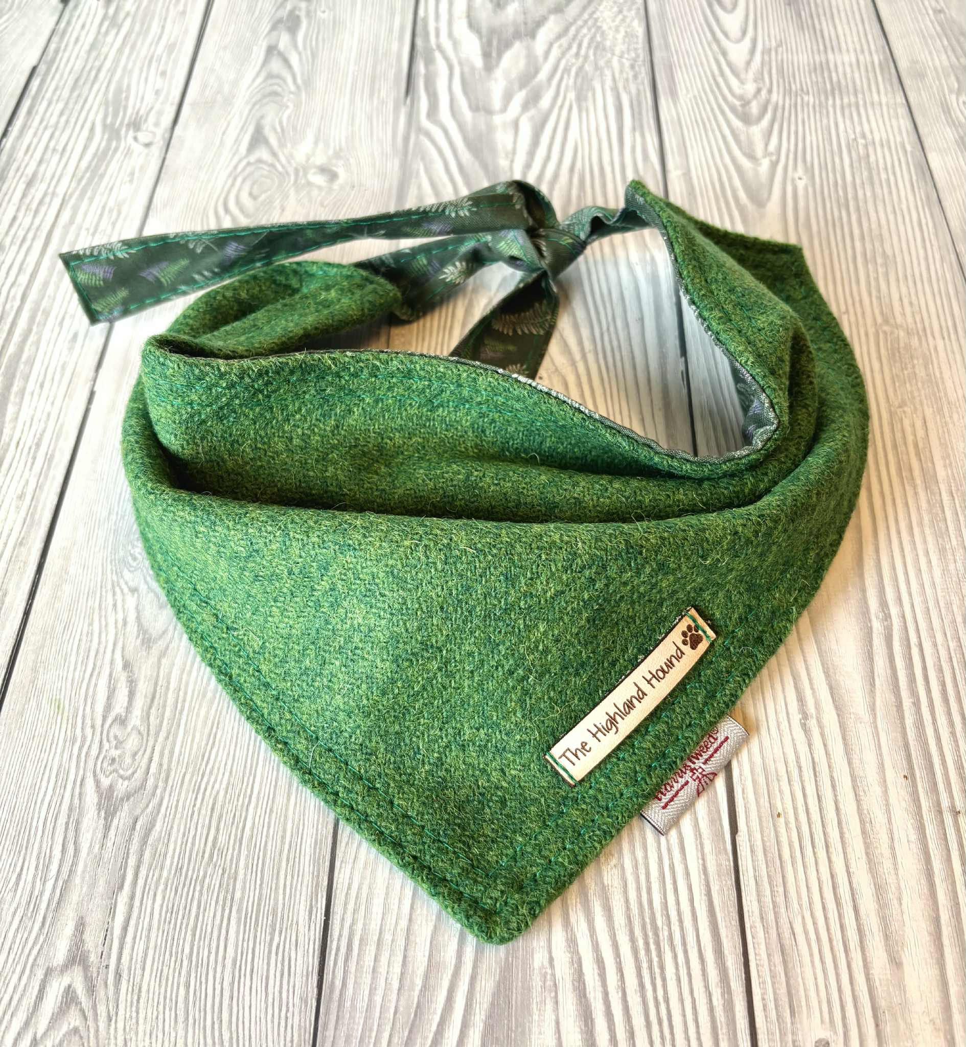 Clover Harris Tweed Bandana