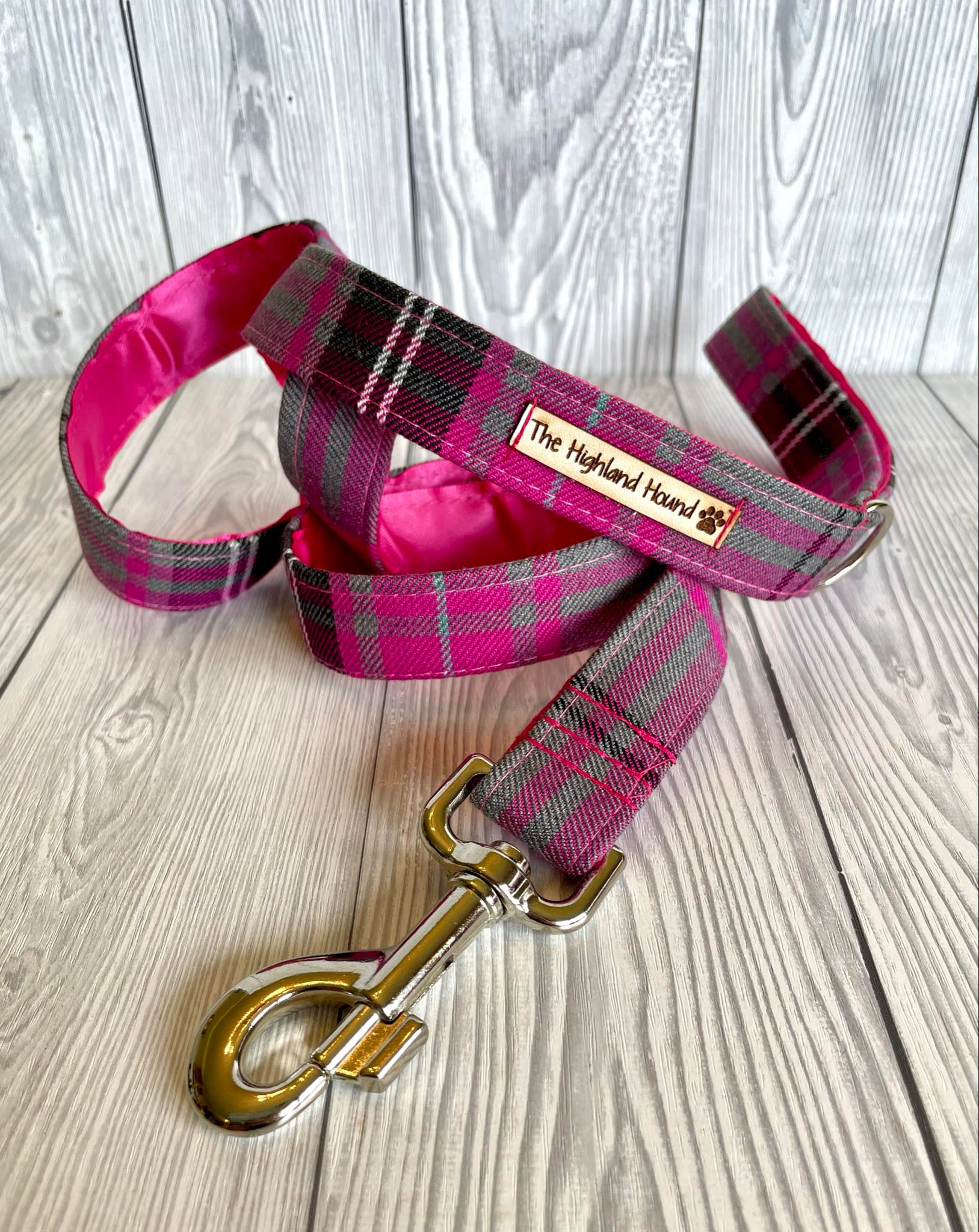 Raspberry Tartan Lead
