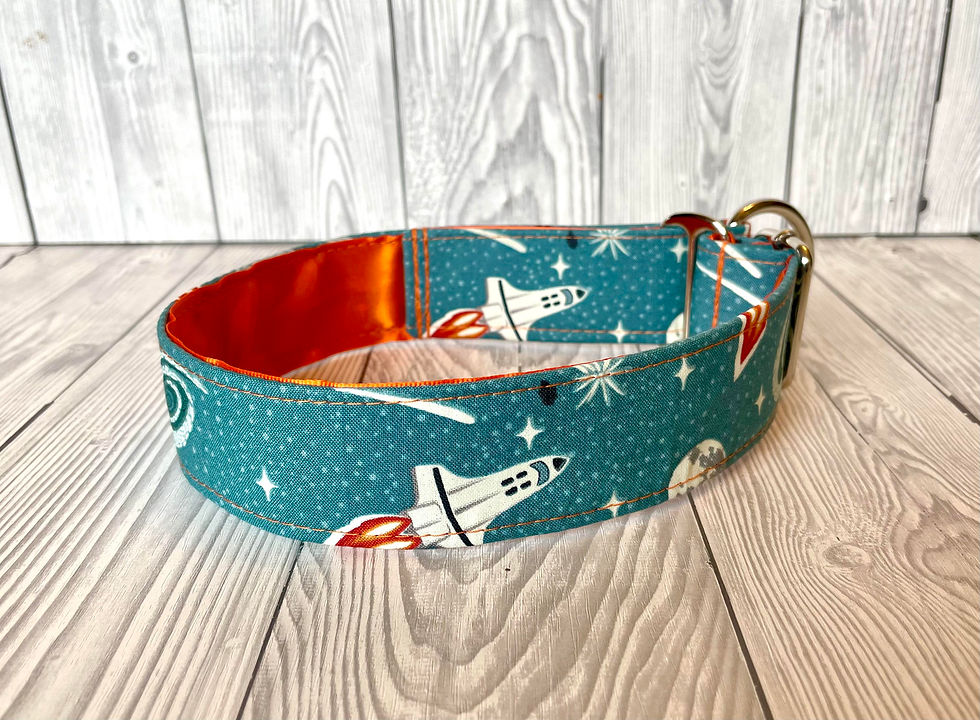 Thumbnail: Rocket 1.5" Collar Fishtail Martingale