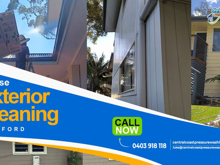 House exterior cleaning service
