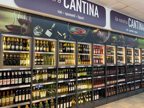 Supermercato MD cantina
