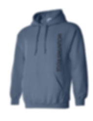Adult MTN Ridge hoodie -Blue Indigo