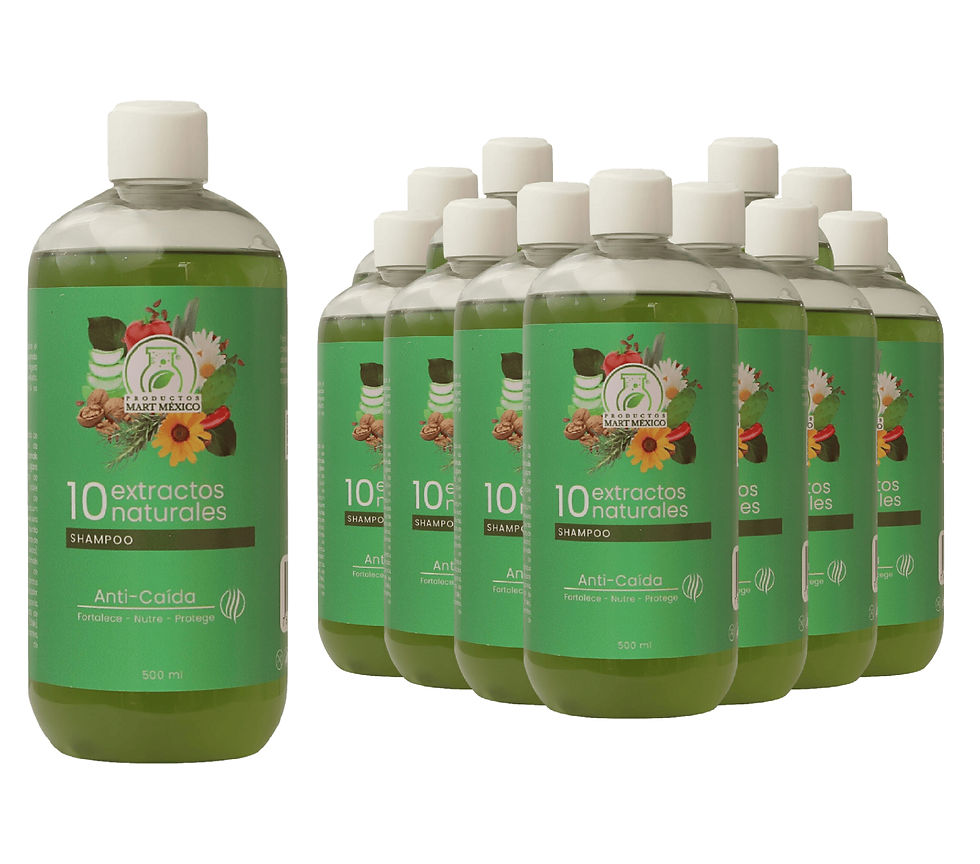 Miniatura: Shampoo Capilar De 10 Extractos Naturales Nutre