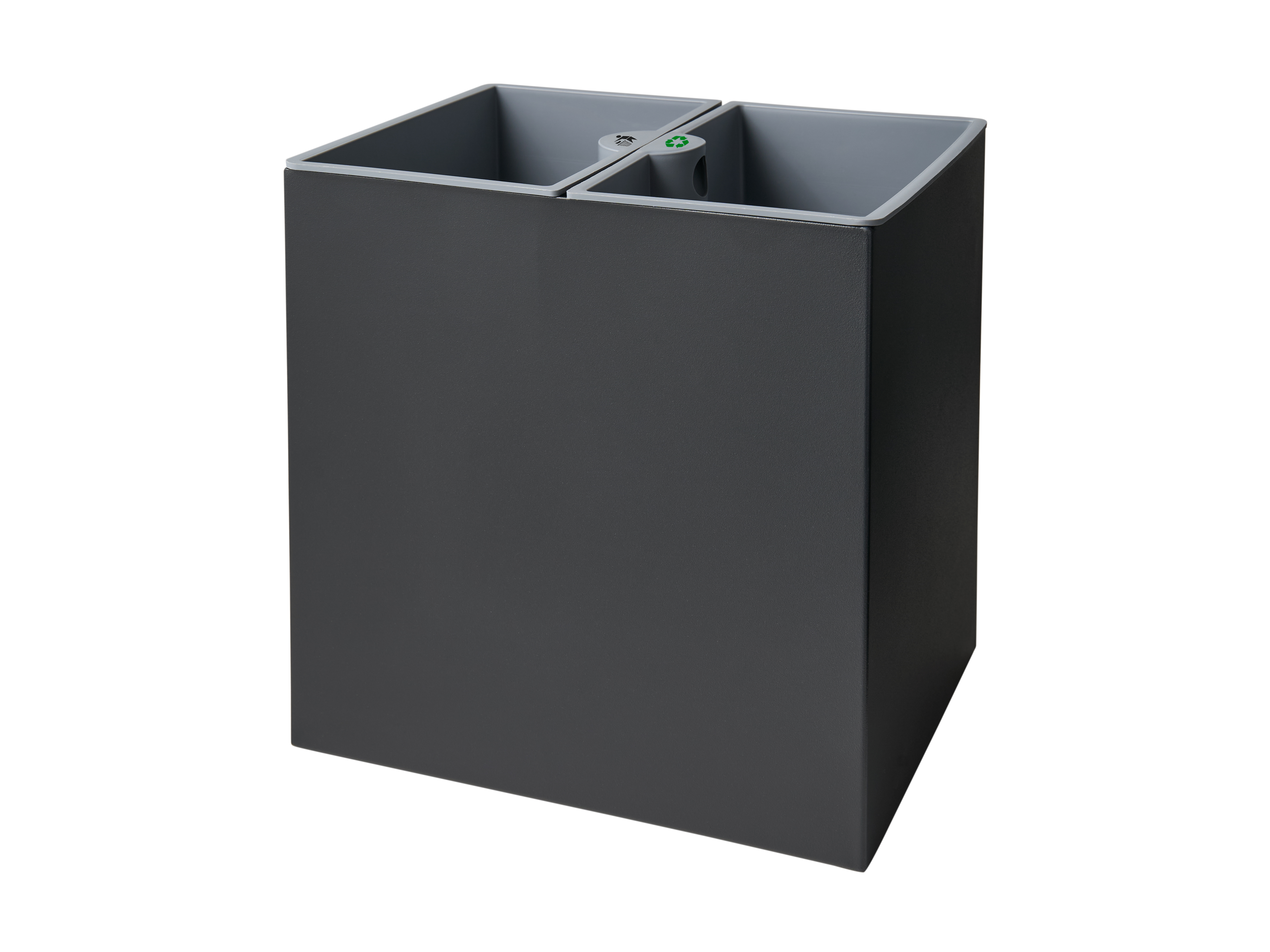 Sheffield Metal Dual Recycling Bin view 6