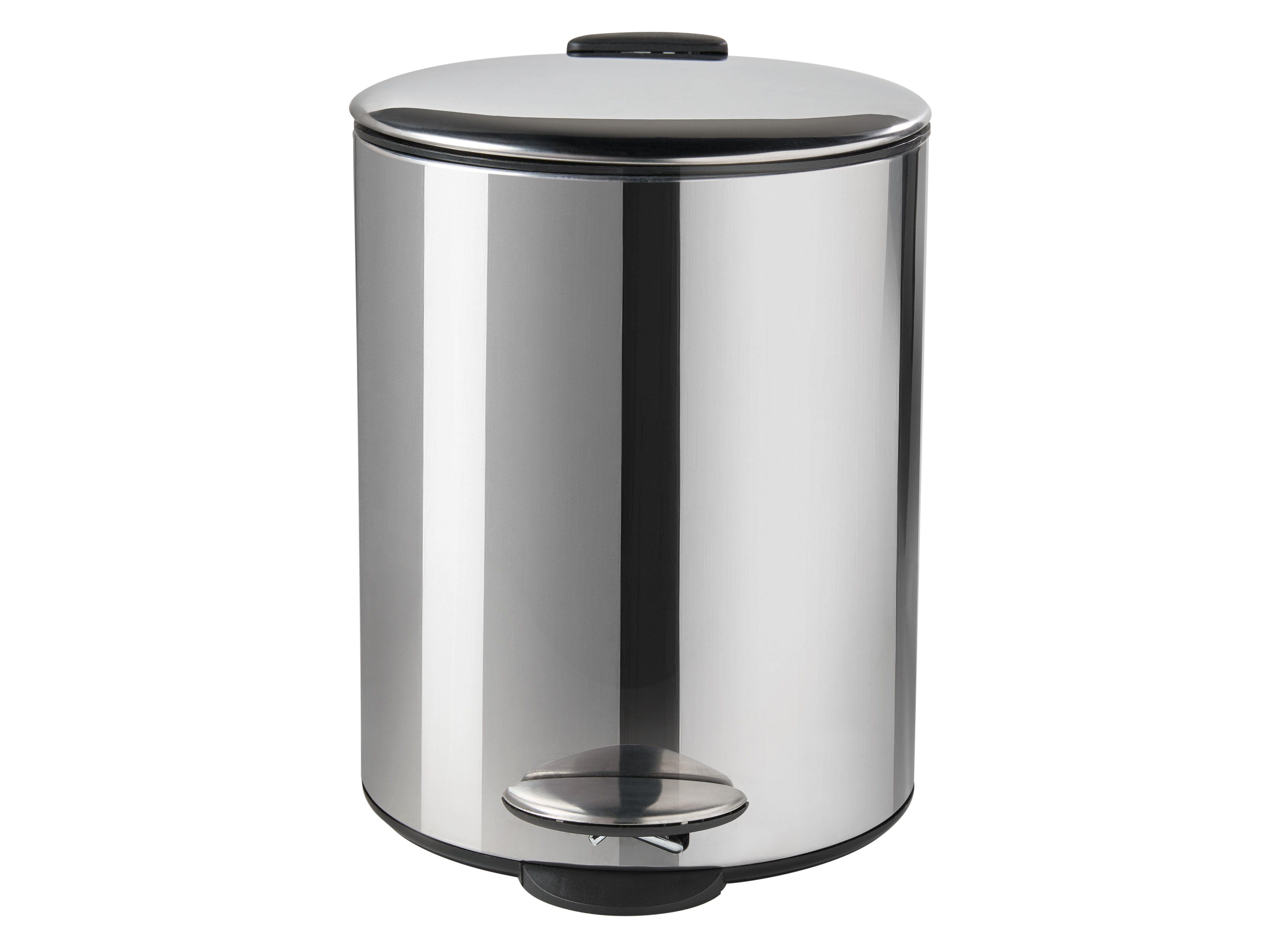 Selby 5L Pedal Bin in Polished Steel