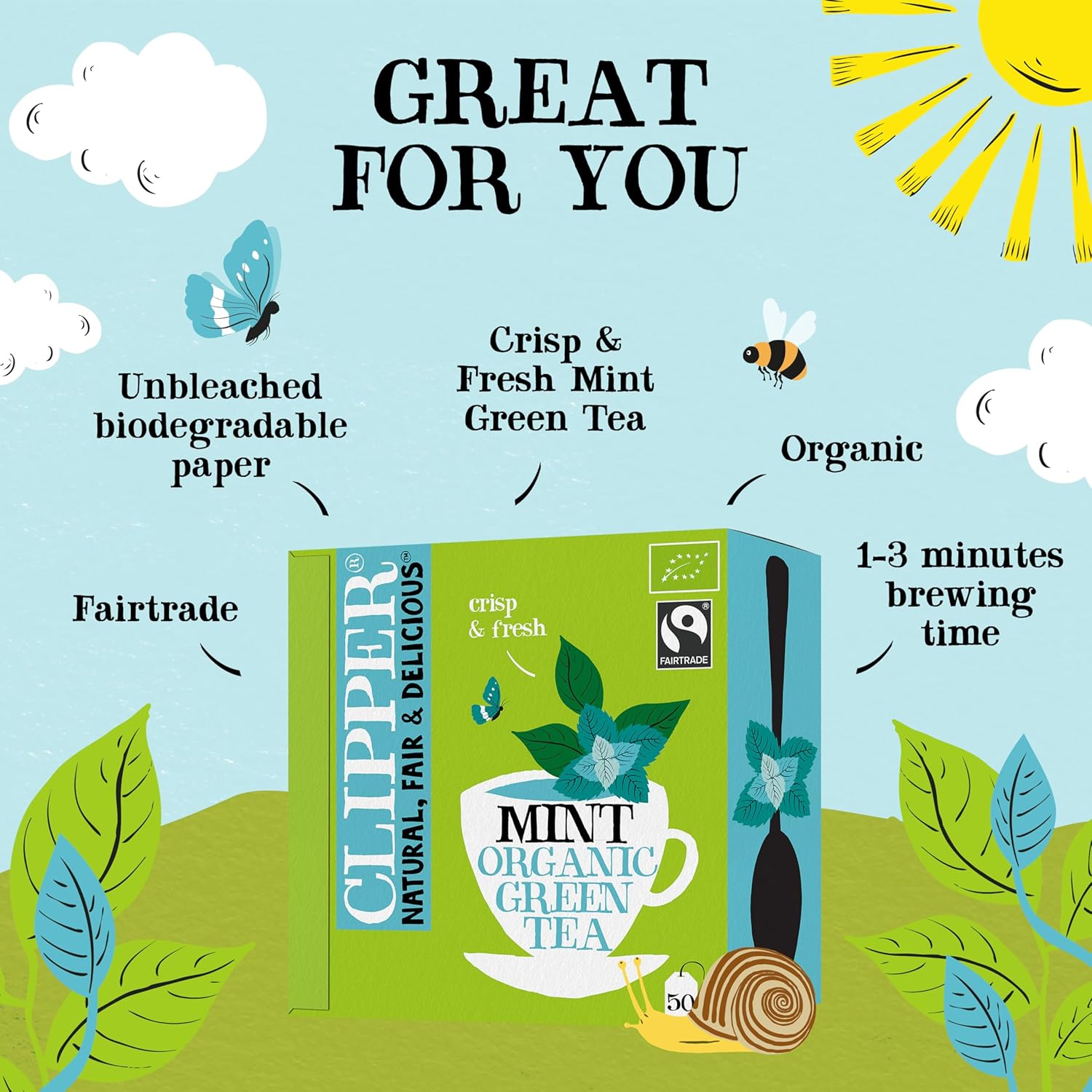 Clipper Green Tea view 5