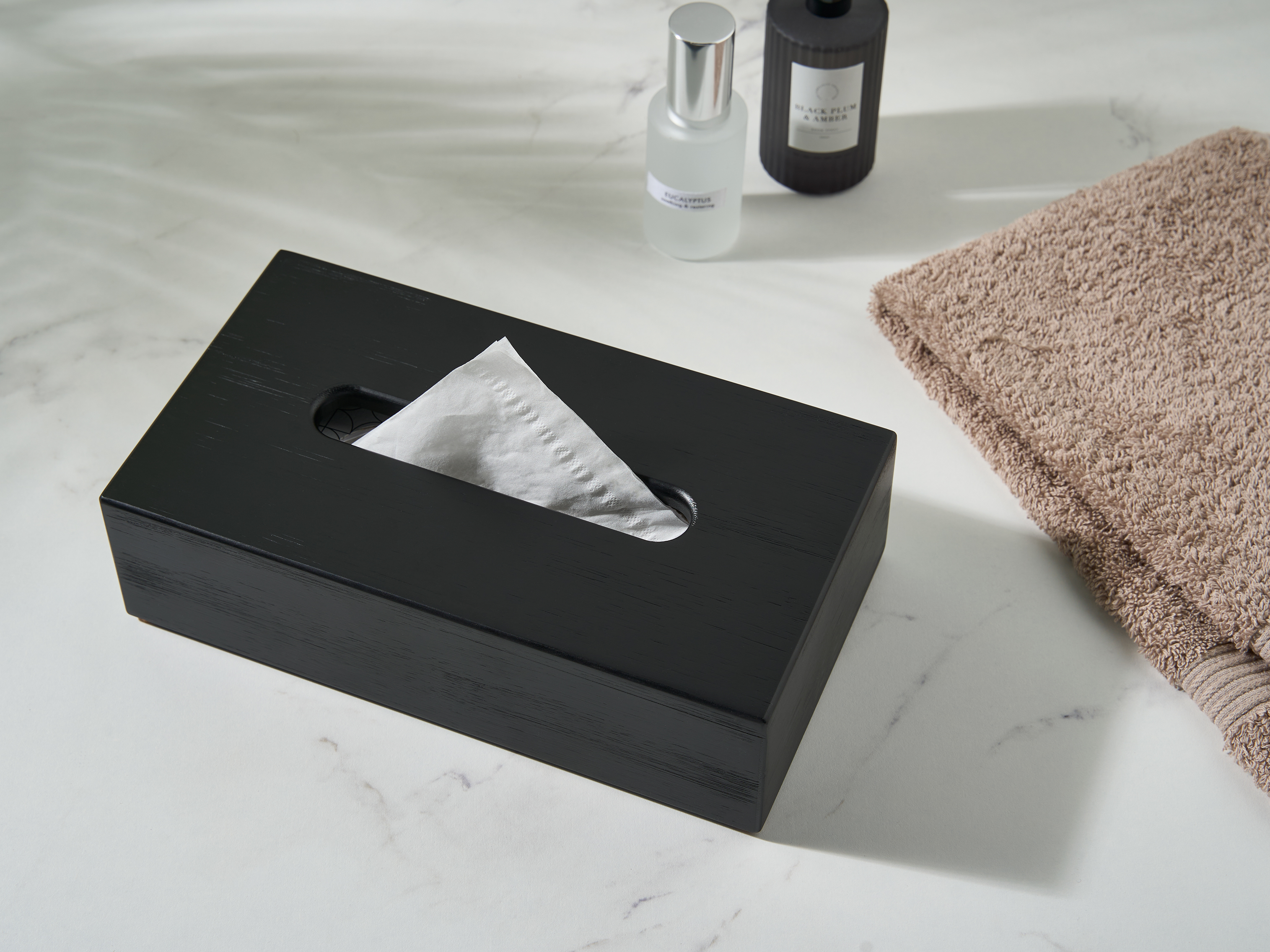 Buxton Rectangle Tissue Box Holder view 2