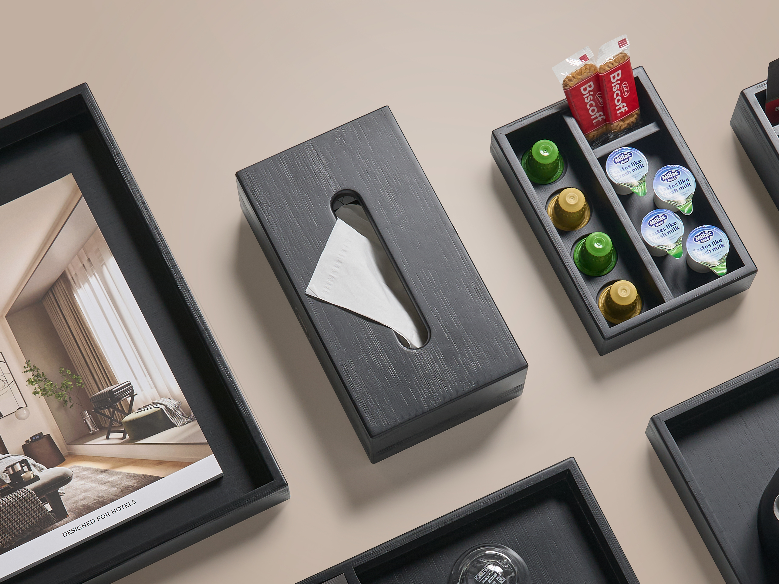 Buxton Rectangle Tissue Box Holder view 4