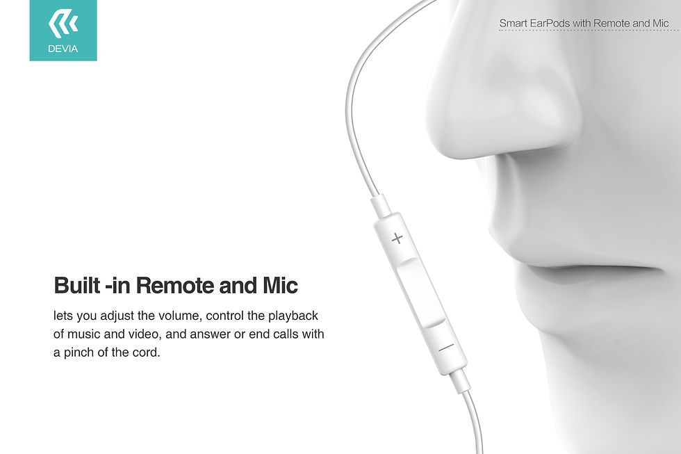 Thumbnail: Smart Earphone with Remote and Mic