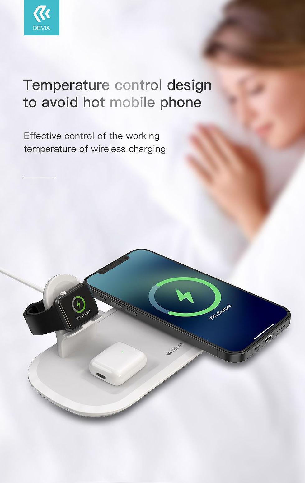 Thumbnail: 3 In 1  Magnetic Charger - 15w