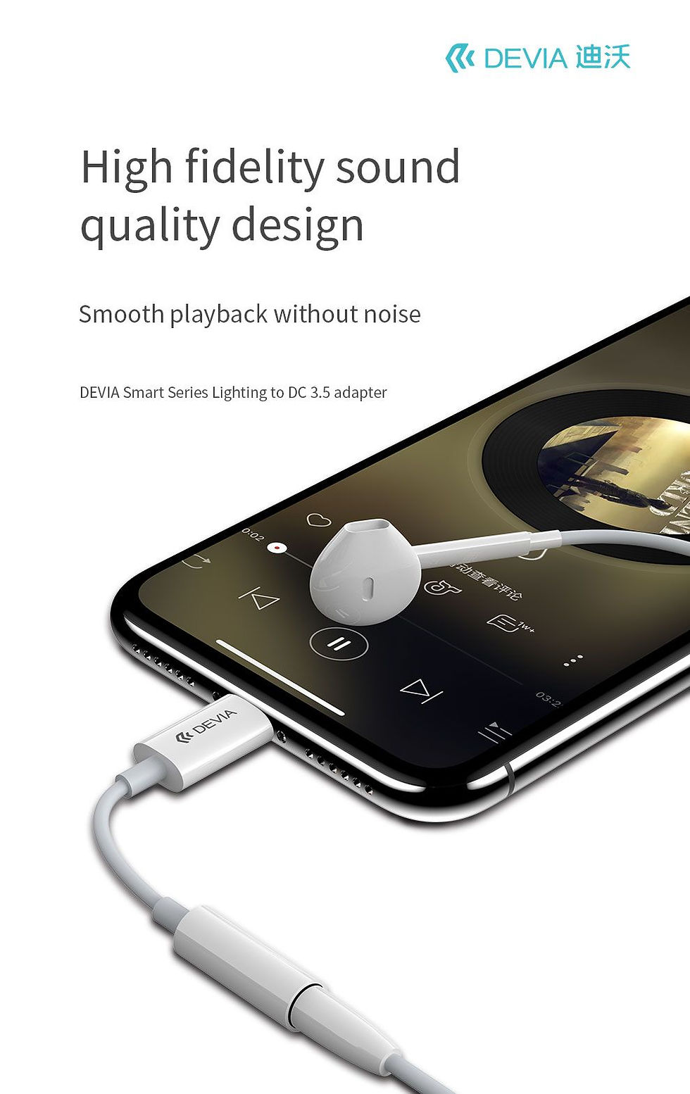 Thumbnail: Adapter Lightning To DC 3.5 Smart Series