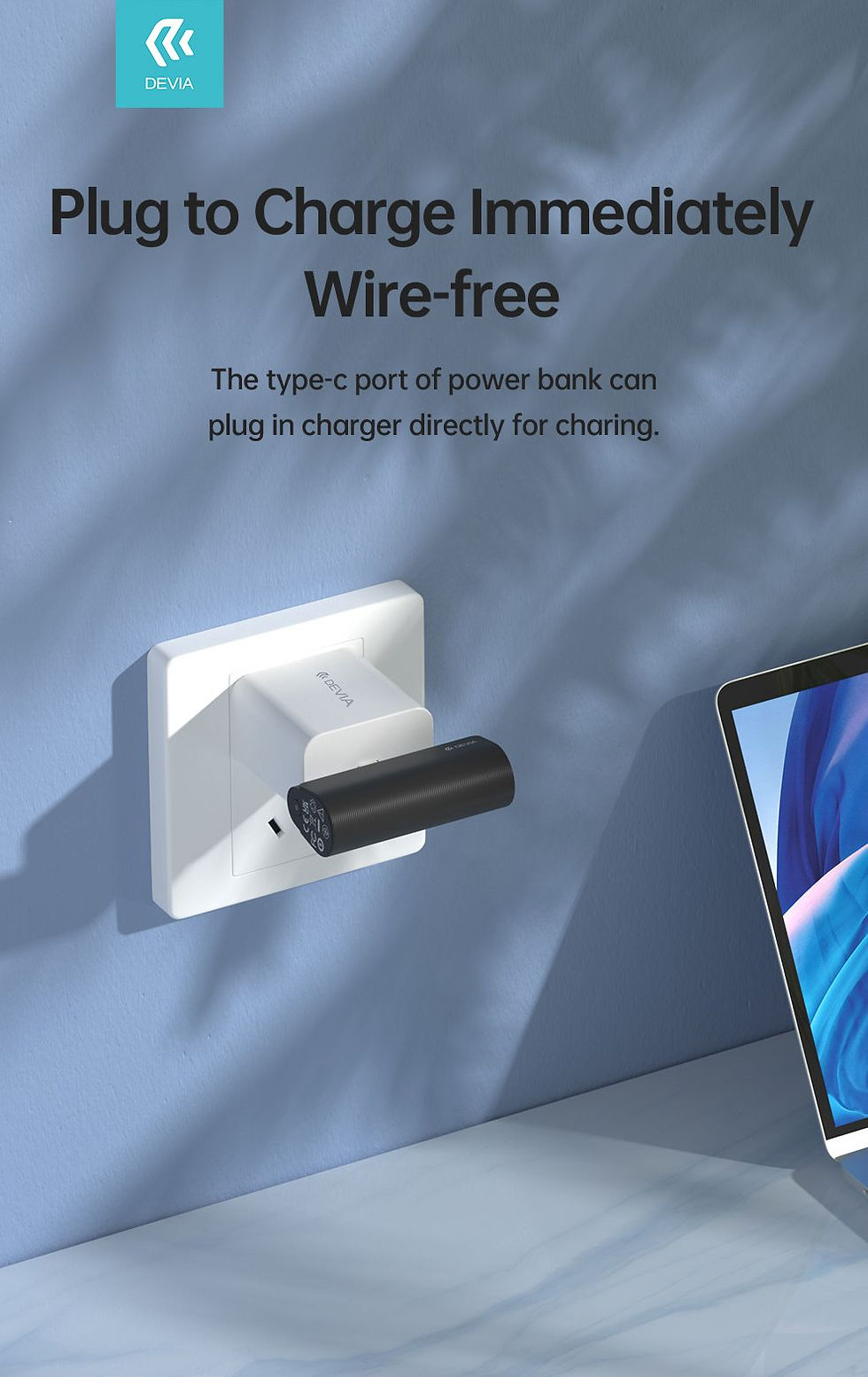Thumbnail: 20W Mini Pocket PowerBank Fast Charging 4800mAh