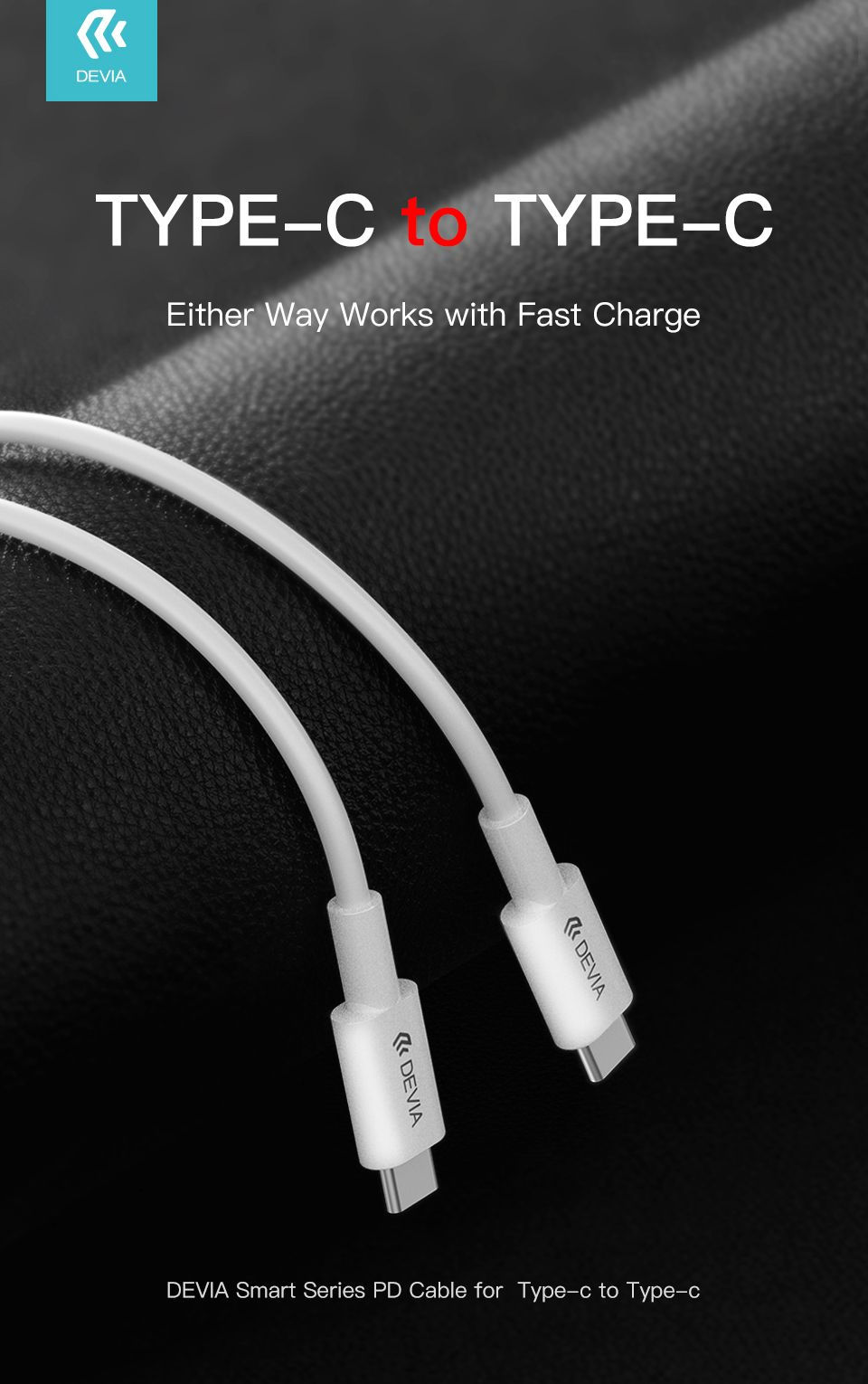 Thumbnail: 60w Fast Charging Cable (Type C - Type C)