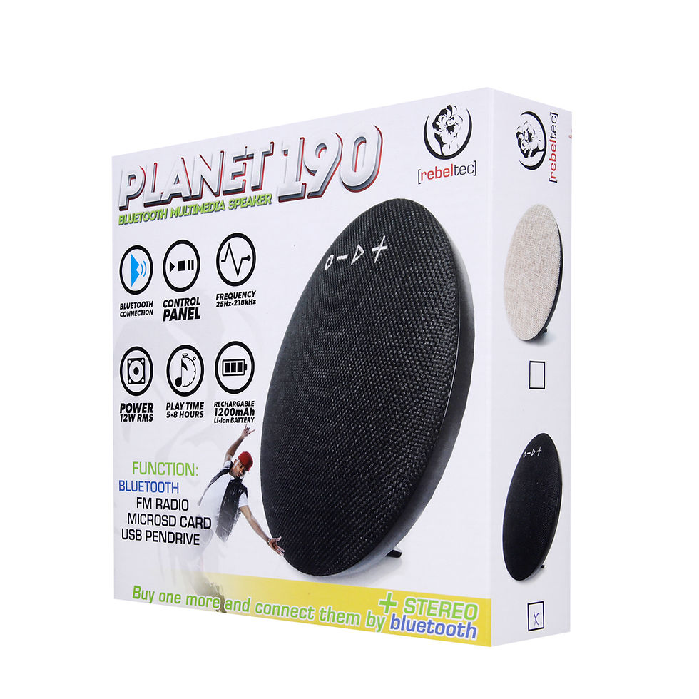 Thumbnail: Bluetooth Speaker Planet 190