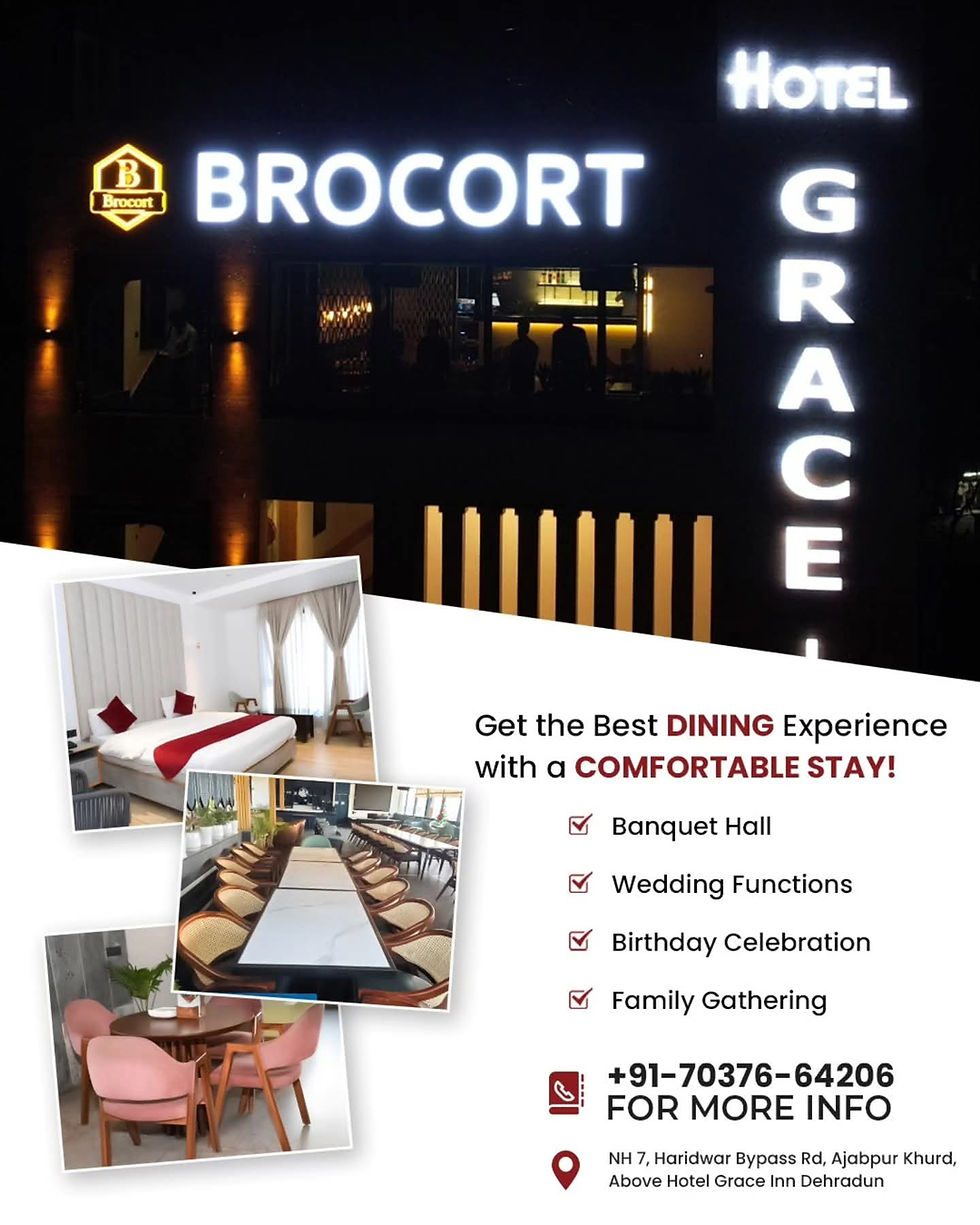 Best Bar and Restaurant In Dehradun,